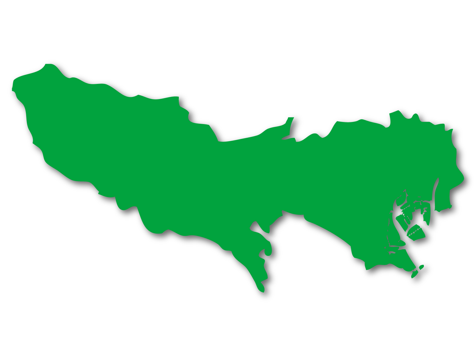 東京都の地図